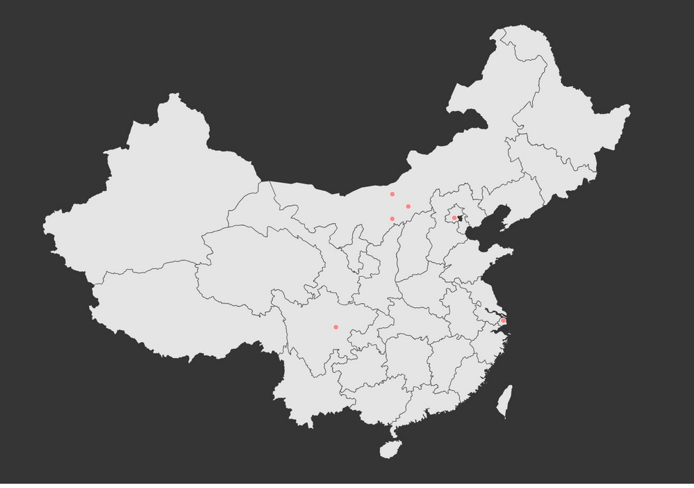 网页版旅行记录足迹中国地图