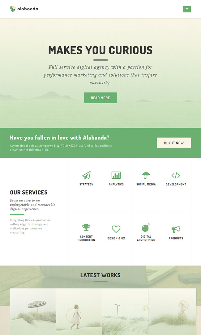 视频剪辑行业软件宣传页模板