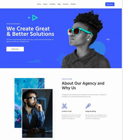 网络品牌设计服务公司html5网站模板
