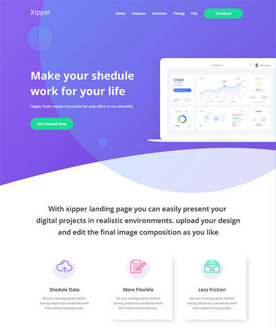 app应用软件开发宣传it公司通用模板