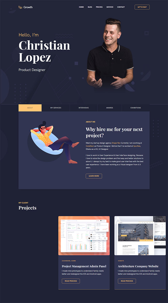 摄影服务公司静态html网页模板