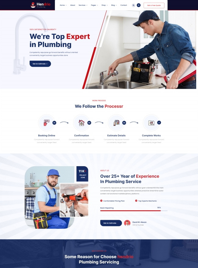 财务审计管理服务公司静态页模板