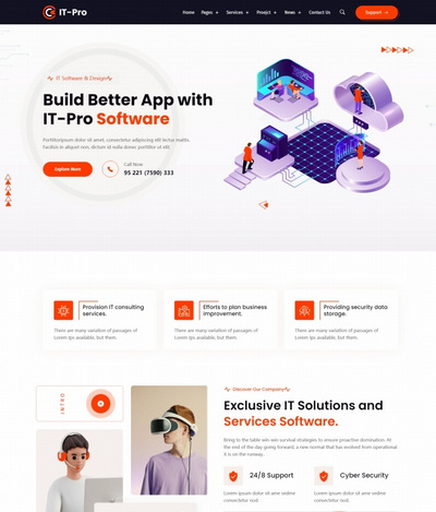 ITƷ˾html5վģ