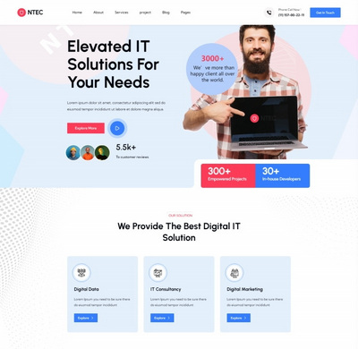 ITҵhtml5վģ