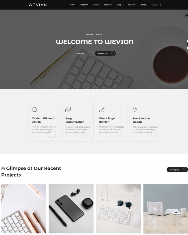 互联网IT服务公司html5网站模板